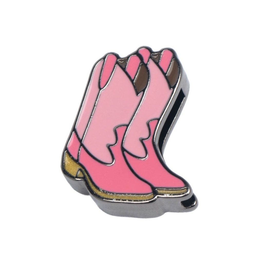 Lug Pink Cowboy Boots Charm